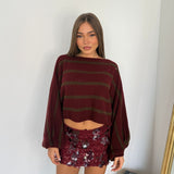 Maglioncino Daisy 25621-BORDEAUX