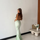 Abito Nylah 6884 - VERDE MENTA