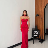 Abito Dahlia 27903 - ROSSO