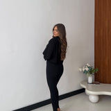 Leggings Zhaira 603-2- NERO