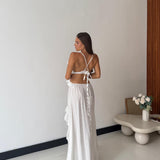 Abito Taryana 58139- BIANCO