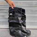 Stivali Rock 788-191 - NERO