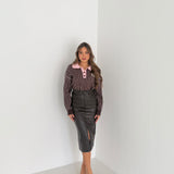 Gonna Khyara MI26109-1 - MARRONE