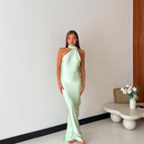 Abito Lena 6762- VERDE ACQUA