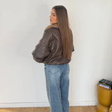 Giubbino Seren D202608-MARRONE