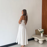 Abito Daisy 28031- BIANCO