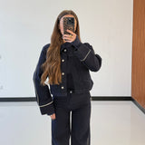 Coordinato Jamys 112-4H-DENIM SCURO