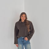 Maglioncino Coralie 5557- VERDE MILITARE