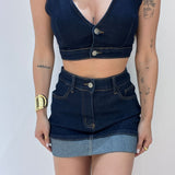 Coordinato Harriet 24179 - DENIM SCURO