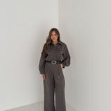Coordinato Lavinia 6625 - MARRONE