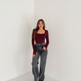 Jeans Noémie 5656- GRIGIO