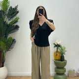 Pantalone Lucie  8111-139 - FANGO