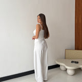 Pantalone Sally 19350- BIANCO