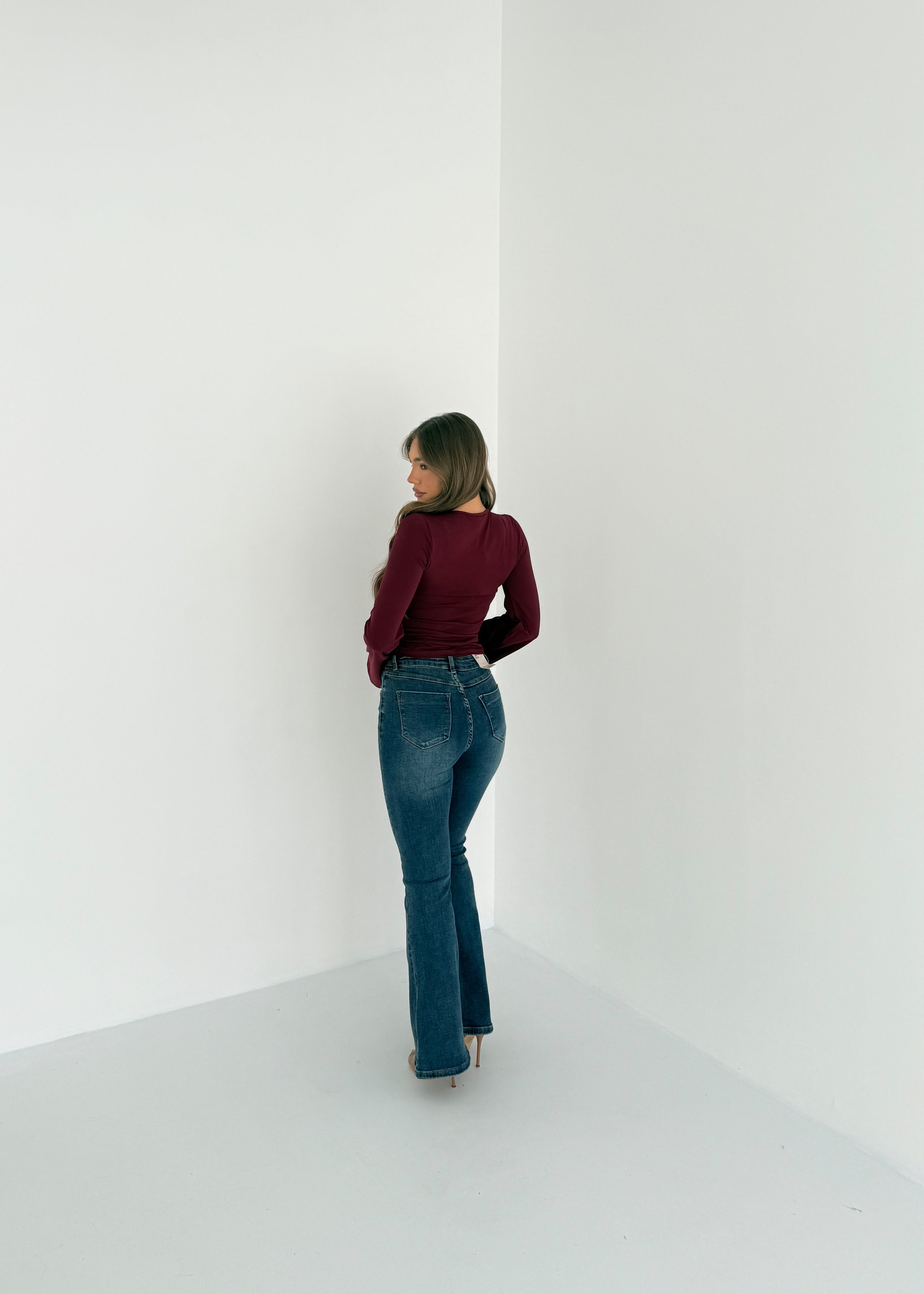 Maglia Eloise 174 JUST WEST - WINE