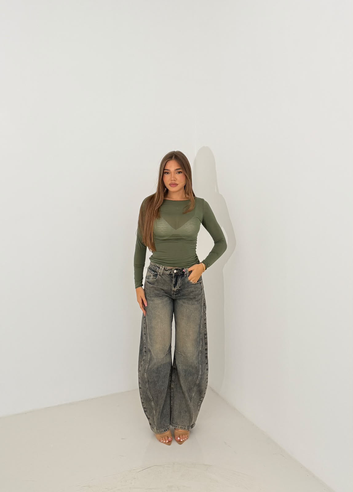 Maglia Elodie 28031 - VERDE MILITARE