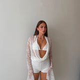Coordinato Zendaya 7482- BIANCO