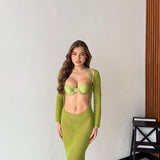 Set bikini Edith 2581 - VERDE