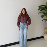 Coord.Set Evelin 5301- BORDEAUX