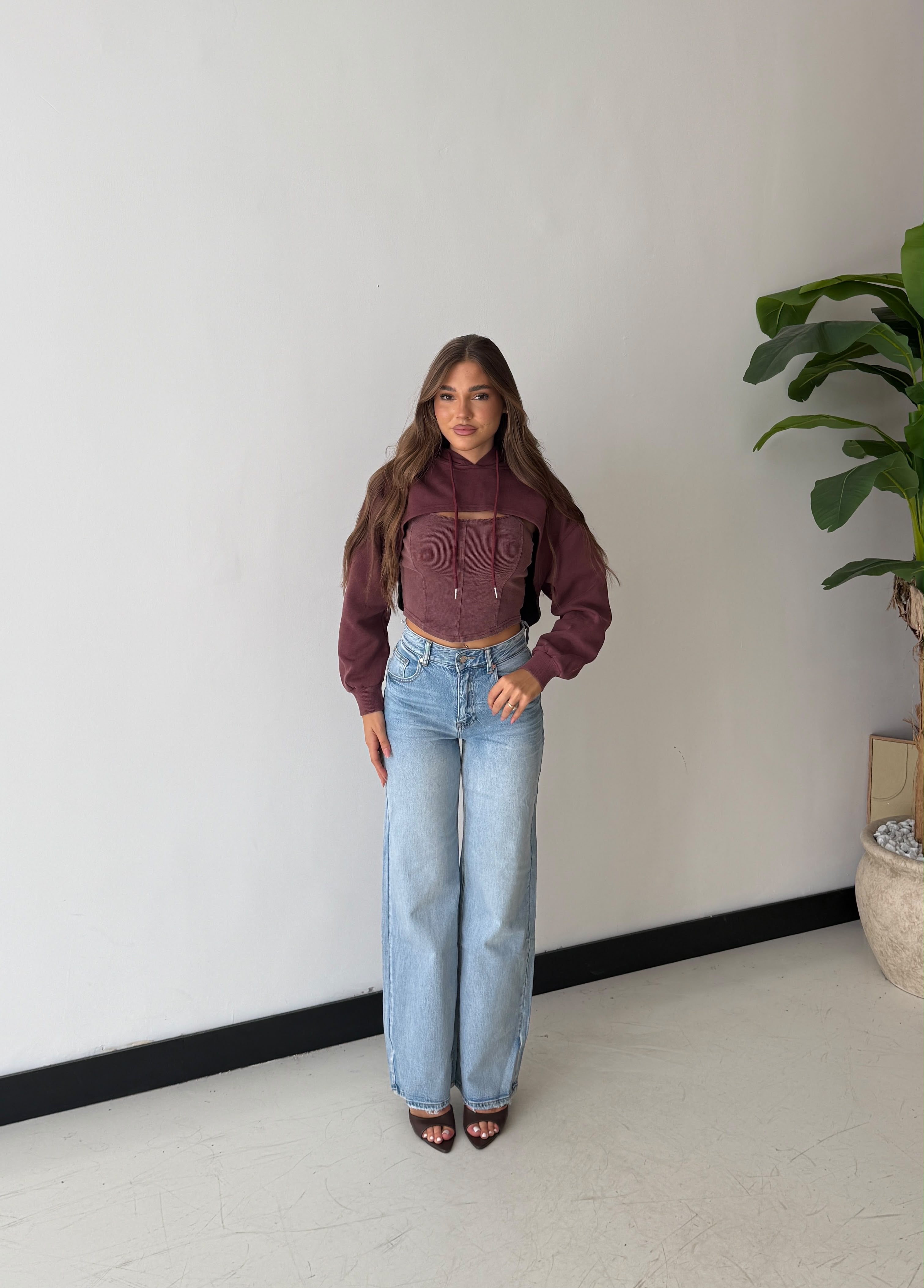 Coord.Set Evelin 5301- BORDEAUX