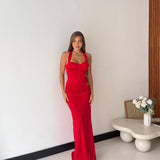 Vestito Moon 28049- ROSSO