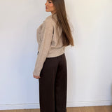 Pantatuta Pilar 19296-MARRONE