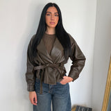 Giubbino Vogue 9105-2-MARRONE