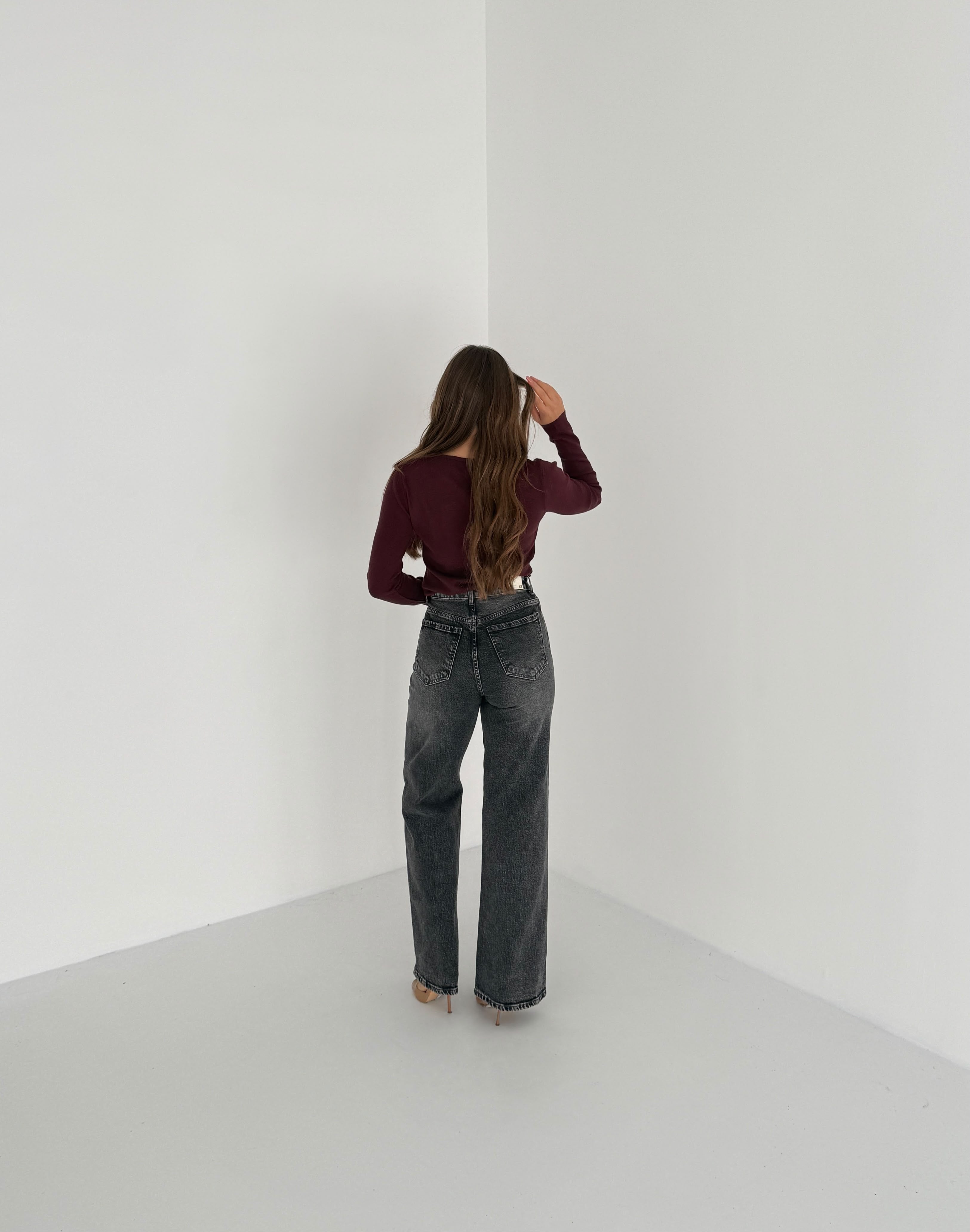 Jeans Noémie 5656- GRIGIO