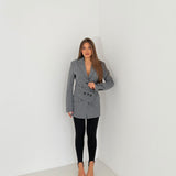 Giacca Sharlotte by LUMINA 6247- GRIGIO