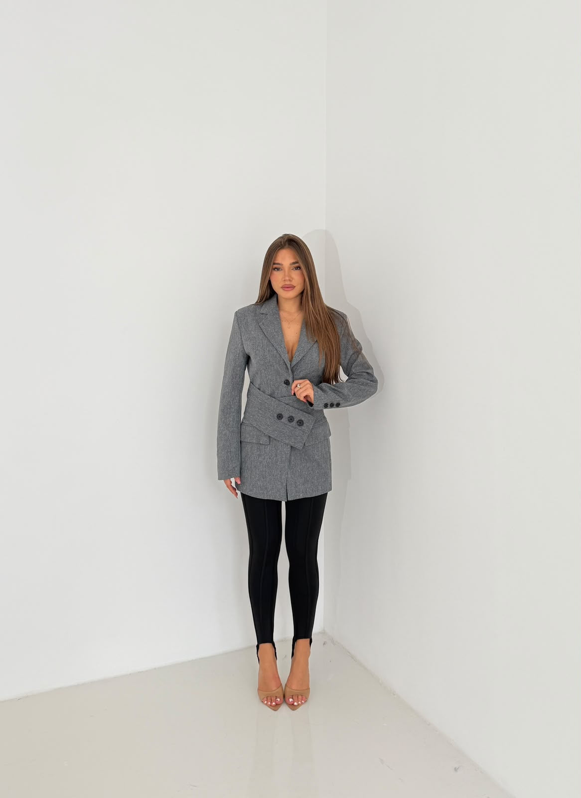 Giacca Sharlotte by LUMINA 6247- GRIGIO