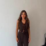 Coordinato Audren 10579 - MARRONE