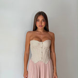 Corpetto Jasmine 7227 -BEIGE