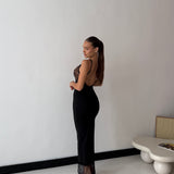Abito Jess 20271- NERO - NUDE