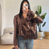 Giacca Brill 10520-MARRONE