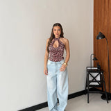 Body Pois 14761 - LEOPARDATO