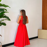 Abito Reina 26298- ROSSO