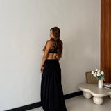 Coordinato Khloe 12781 - NERO