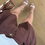 Shorts Amirah 3156-MARRONE
