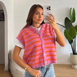 Gilet Zuleia 2796-ROSA BARBIE