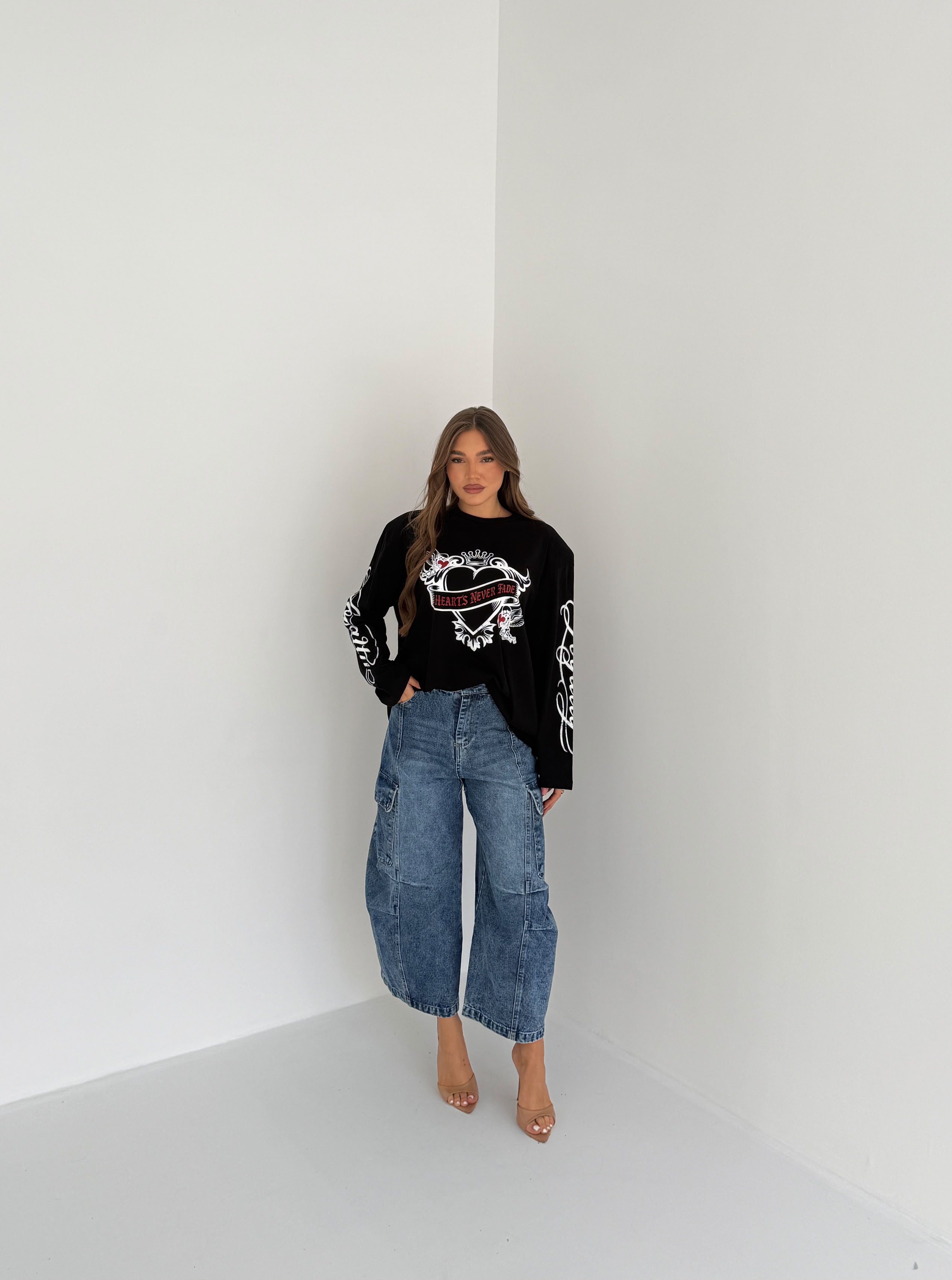 Maglia Hearts 2639M02- NERO