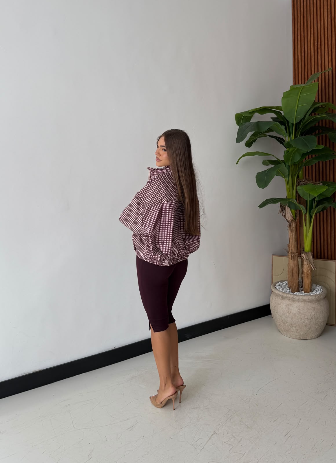 Leggings Rhan 97666- WINE