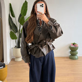 Giubbino Vogue 9105-2-MARRONE