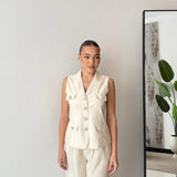Coordinato Yasmine P1677 - CREMA