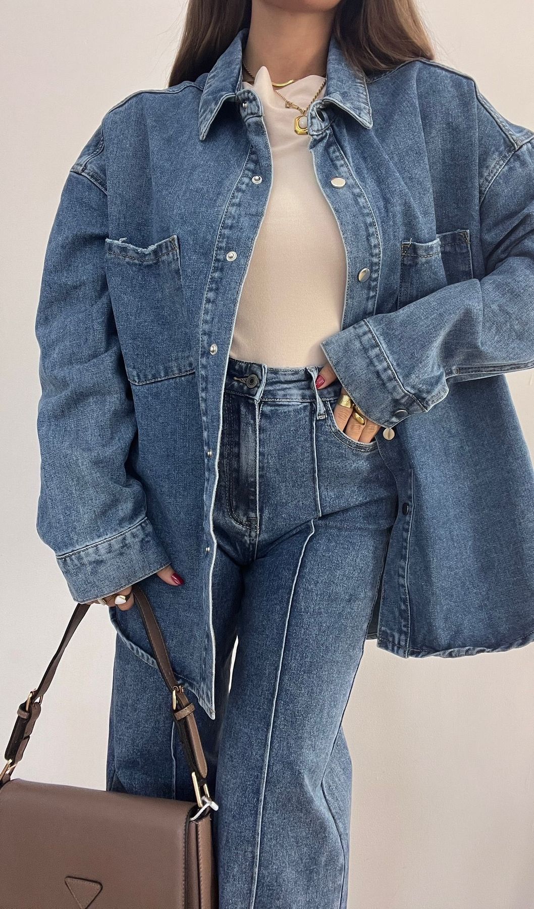 7312 Camicione Linda (blu) - Frida Shop