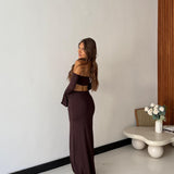 Coordinato Medea 13123 - MARRONE