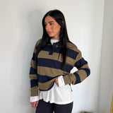 Polo manica lunga Laila 2675-VERDE