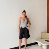 Corpetto Jasmine 7227 - NERO