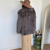 Pelliccia Samira 68360-MARRONE