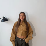 Camicia Selya D065- CAMEL