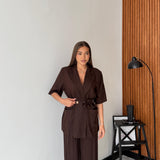Coordinato Ayana 26246 - MARRONE