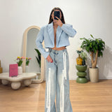 Giacca Loren  7957 - CELESTE